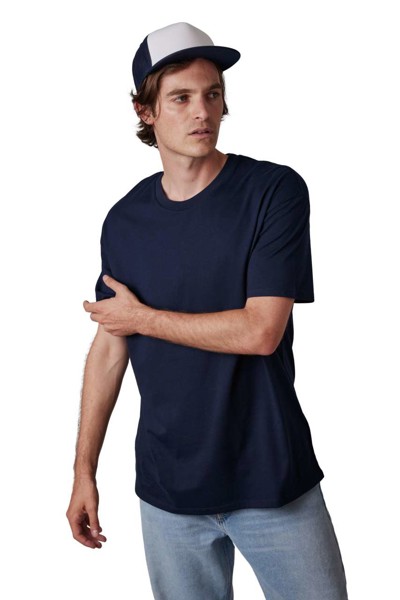 Classic Trucker Cap - 5 Panels - Navy / White / Navy