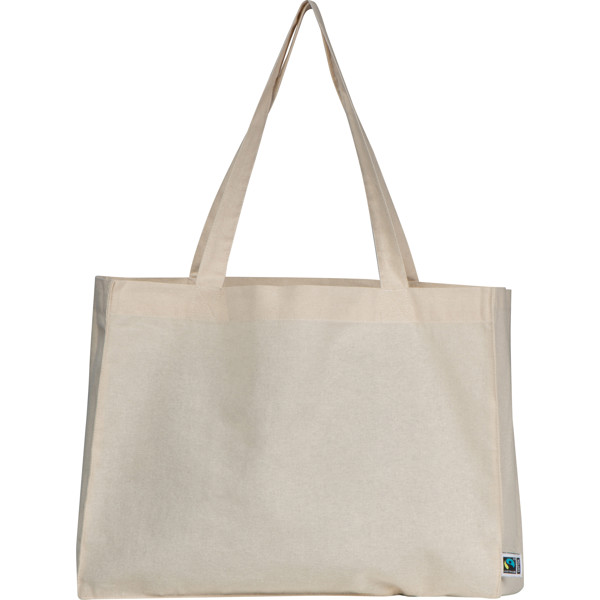 Fairtrade cotton bag DUSTIN - Beige