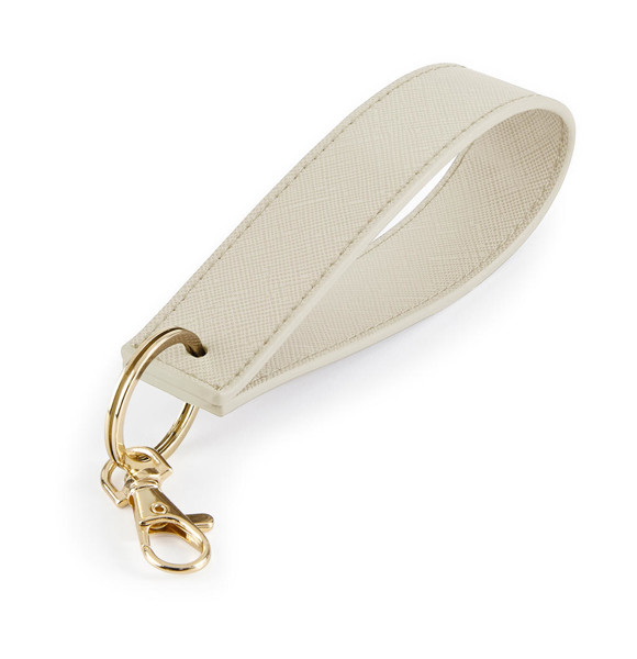 Boutique Wristlet Keyring - Oyster / ONE SIZE
