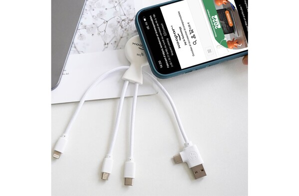 Xoopar Mr. Bio smart cable, NFC,recycled plastic
