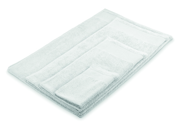 Cotton bath towel Island 70 - White