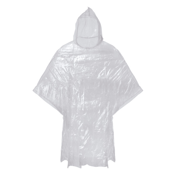 Foldable raincoat in polybag Sprinkle - Transparent