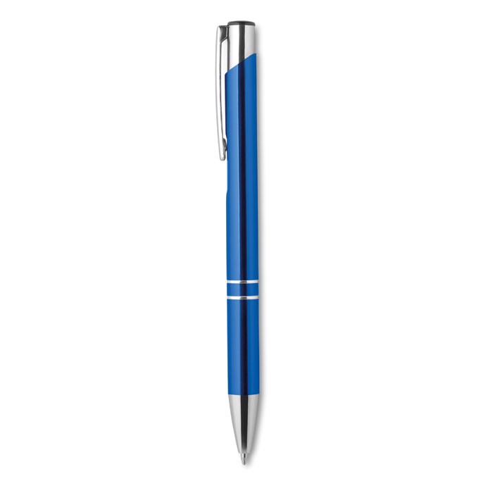 Długopis wciskany Bern - niebieski