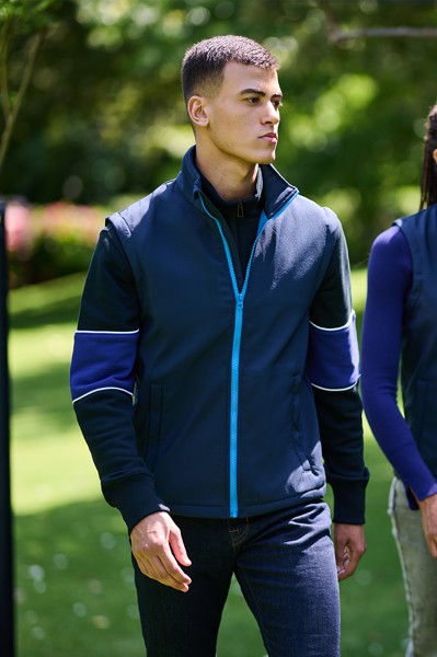 Ablaze Printable Softshell Bodywarmer - Black / Black / 2XL