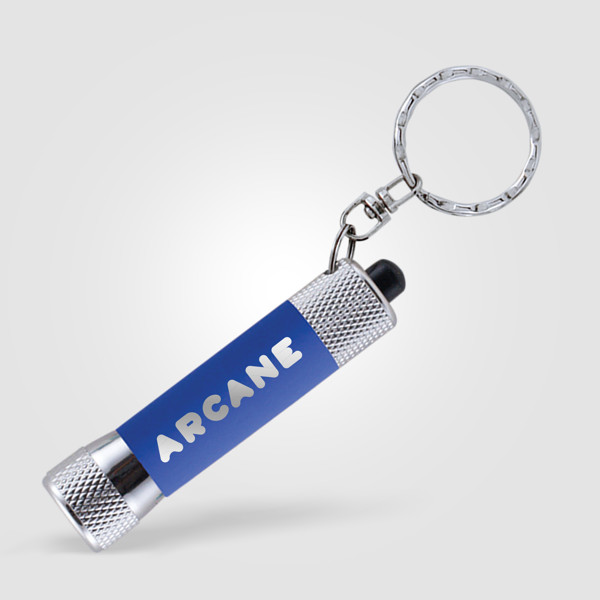 Porte-Clé Lampe Mcqueen Soft - Bleu roi / Laser