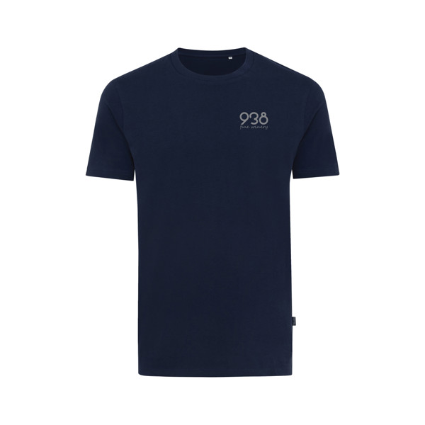 T-shirt en coton recyclé IQONIQ Bryce - Bleu Marine / M