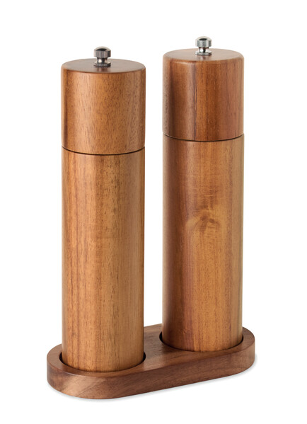 Acacia salt & pepper grinders Tucco Set