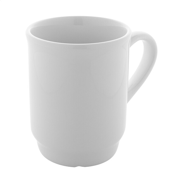Stackable Ceramic Mug Marknad - White
