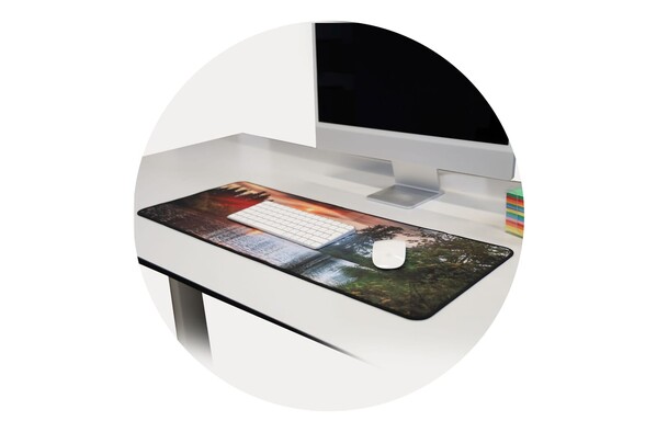 Tapis de bureau à sublimation 78 x 30 cm