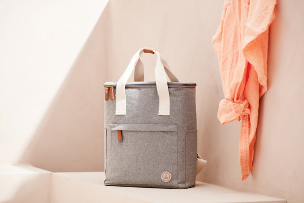 Vinga Sortino cooler backpack 16.5L, PET material - Grey