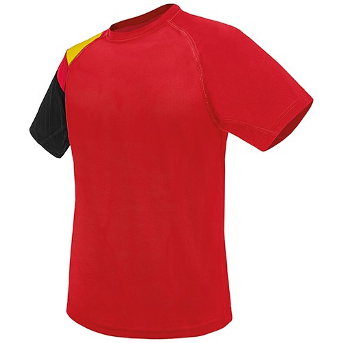 T-SHIRT BANDEIRA EM OMBRO D&F -