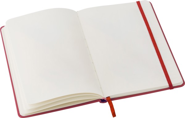 Notitieboek Brigitta | Gerecycled PU | A5 | Blanco - wit