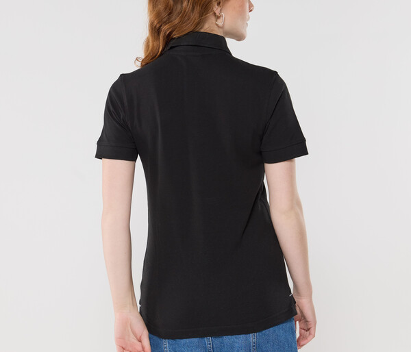 Polo femme boutons contrastés - NAVY / RED / S