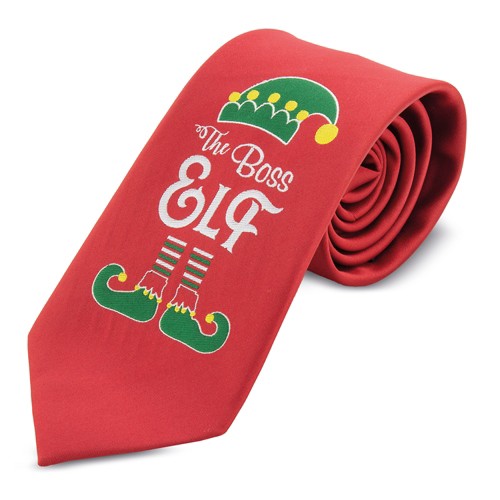 CHRISTMAS TIE "ELF"