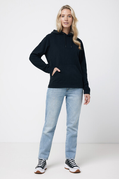 Micro fleece mikina Iqoniq Trivor z recykl. polyesteru - Čierna / XXL