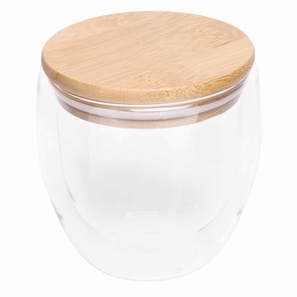 Double-walled glass, capacity approx. 250 ml BAMBOO ART S