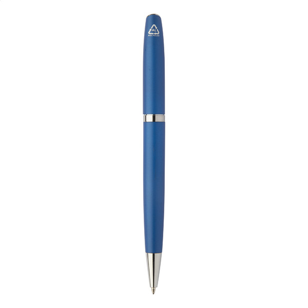 Parure stylo métal Redivi - Bleu