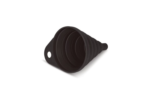 Entonnoir pliable pour voiture - Blanc / Noir