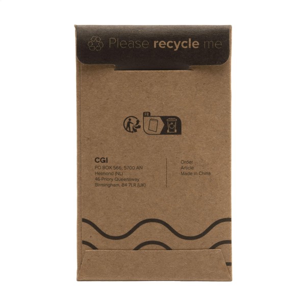 Cocina GRS Recycled Cotton (160 g/m²) apron - Grey