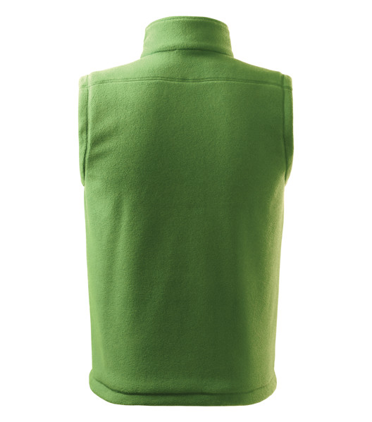 Fleece Vesta Unisex Rimeck® Next - Trávově Zelená / 3XL