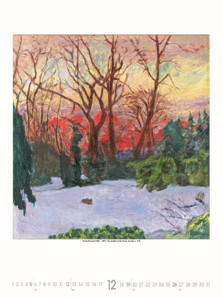 Nástenný Kalendár Gardens Impressionism 2027