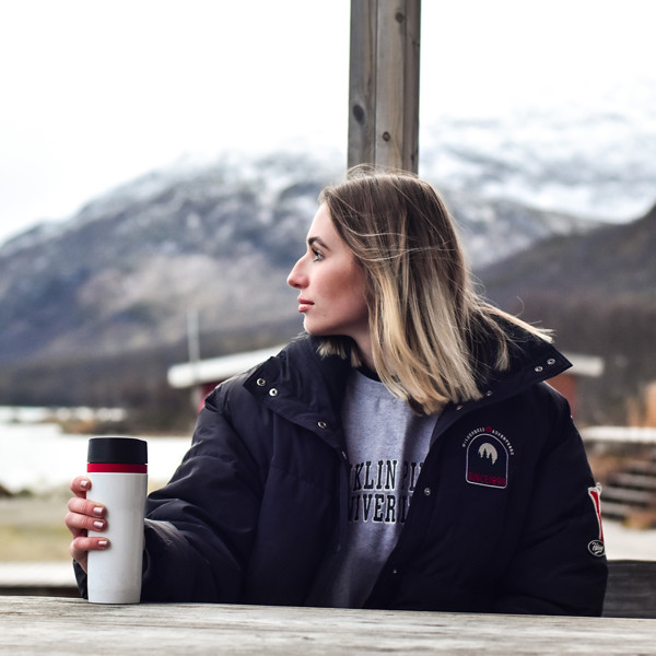 350 ml Winnipeg thermal mug - White