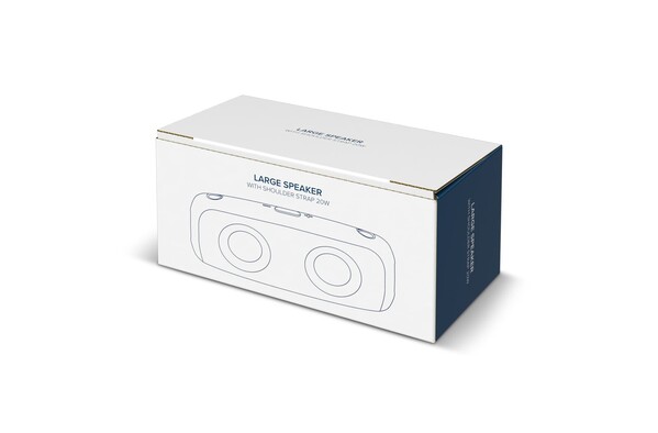 Grande enceinte avec bandoulière 20W