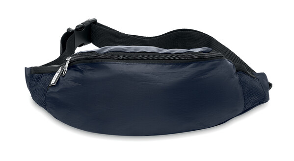 Sac banane en RPET 210D Parkpet - Bleu Marine