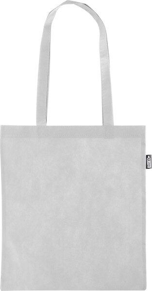 Recycled nonwoven (80 gr/m²) shopping bag Talisa - White