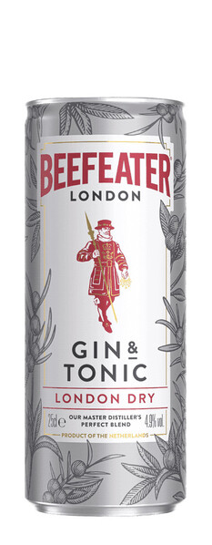 Beefeater Dry London Dry Gin & Tonic 4,9%