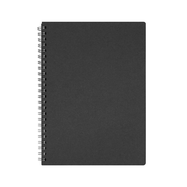 Cahier A5 rig. FRENCHIE - noir
