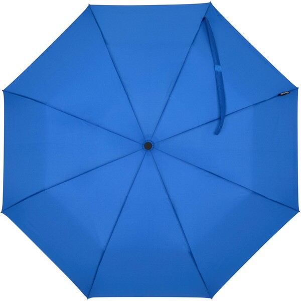 Agnes 21" foldable auto open RPET umbrella - Royal Blue