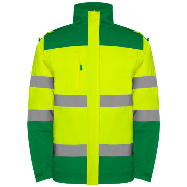 Av Parka Epsylon - VERDE JARDÍN/AMARILLO FLÚOR / XL