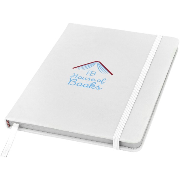 Blocco note A5 con pagine bianche Spectrum - Bianco