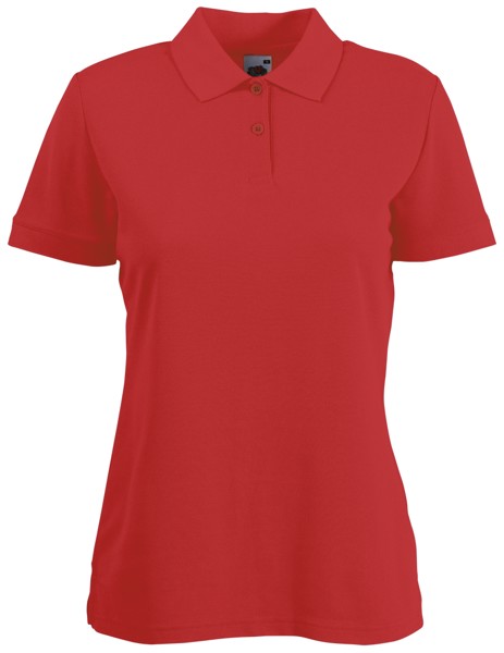 Polo Mujer 65/ 35 - Rojo / XS