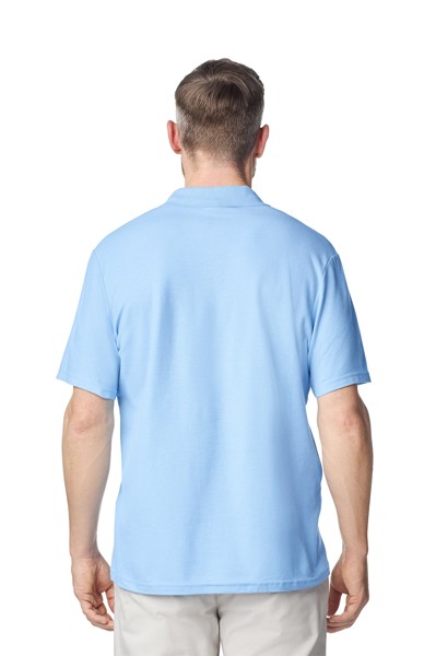 Softstyle™ Adult Double Piqué Polo - Black / S