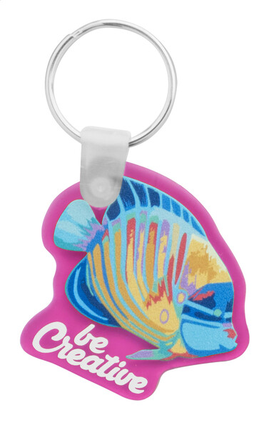 Porte-Clés CreaFob - Rose Transparent