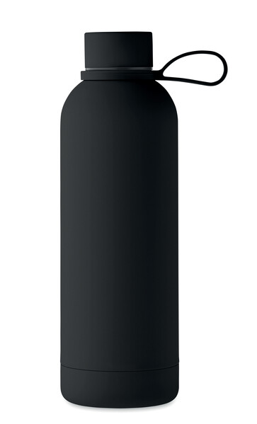 Dvojstenná fľaša 500 ml Emerald - Čierna