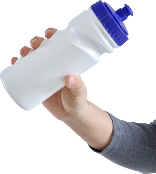 Gourde de 500 ml en plastique recyclé Demi - White