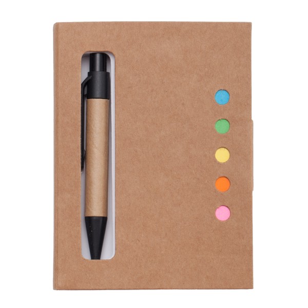Mini notepad 80x110/100p plain with ballpen