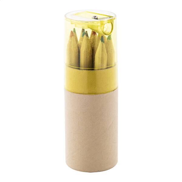Set de 12 crayons de couleur Gallery 12 - Jaune / Naturelle