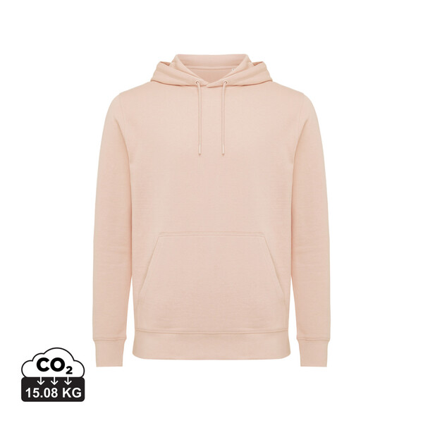 Lehká mikina s kapucí IQONIQ Rila - Peach Perfect / M