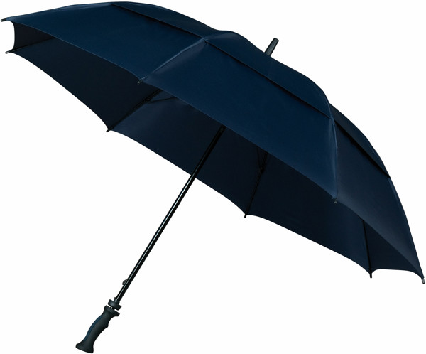 FALCONE - Parapluie tempte - Manuel - Impermable au vent -  130 cm - Bleu marin
