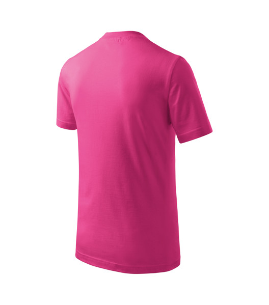 Tričko Dětské Malfini® Basic - Malinová / 122 cm/6 let