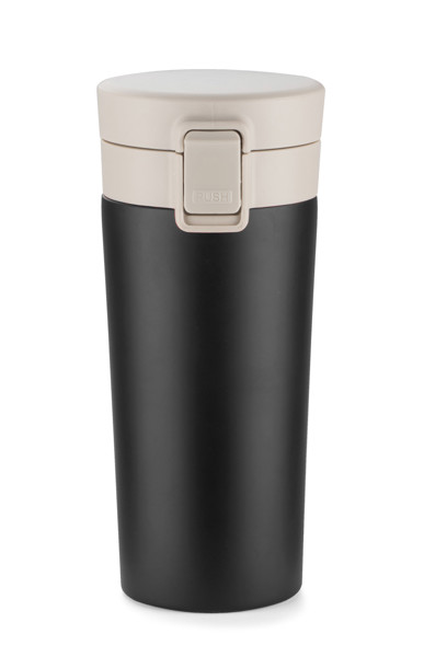 Travel mug STAR 350 ml - black