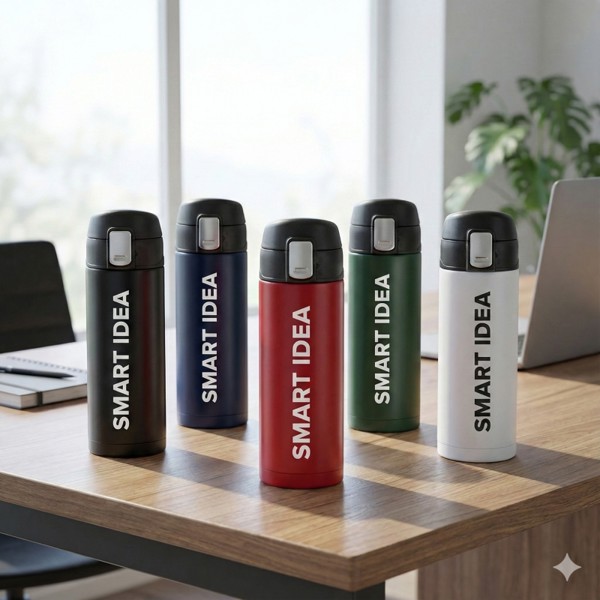 340 ml Bergen thermal mug  - White