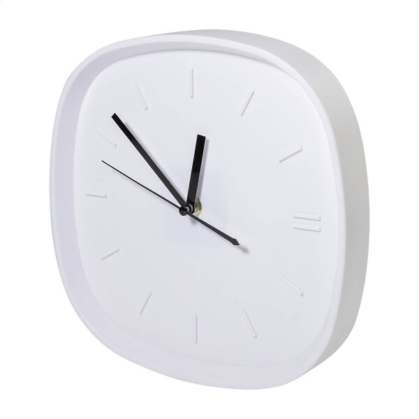 Rps Wall Clock Rectra - White