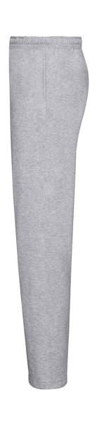 Classic Open Hem Jog Pants - Heather Grey / L