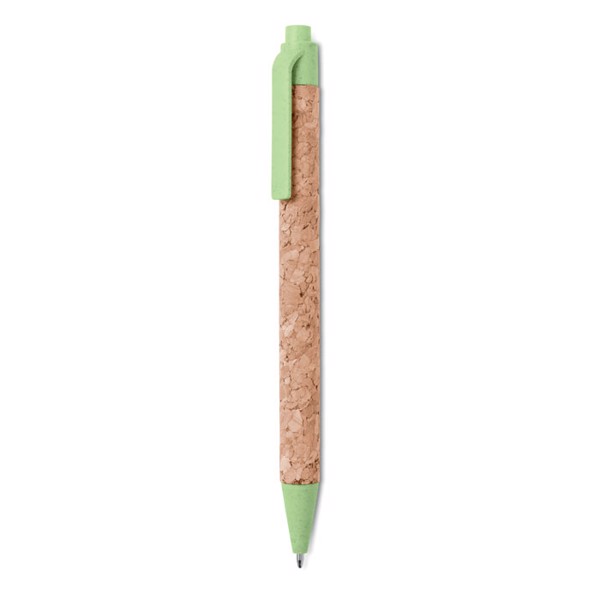 Esferográfica de Cortiça Montado - Verde