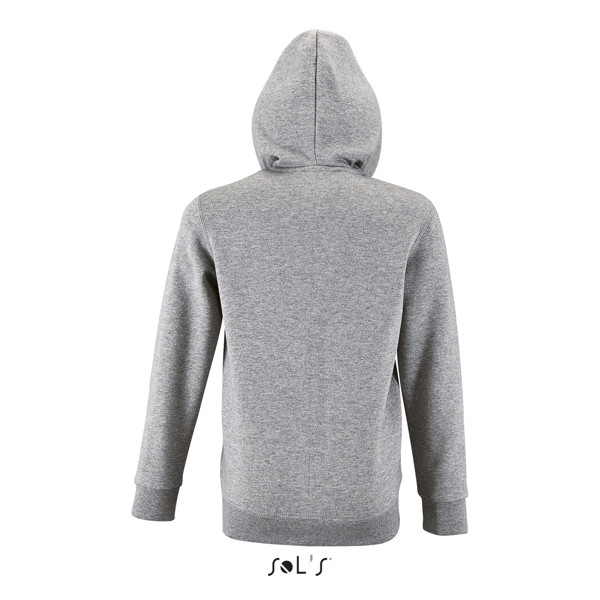 KIVI LASTE HOODIE 260 g/m² - Hall melanž / 2XL